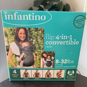Infantino 4-in-1 convertible newborn/toddler carrier